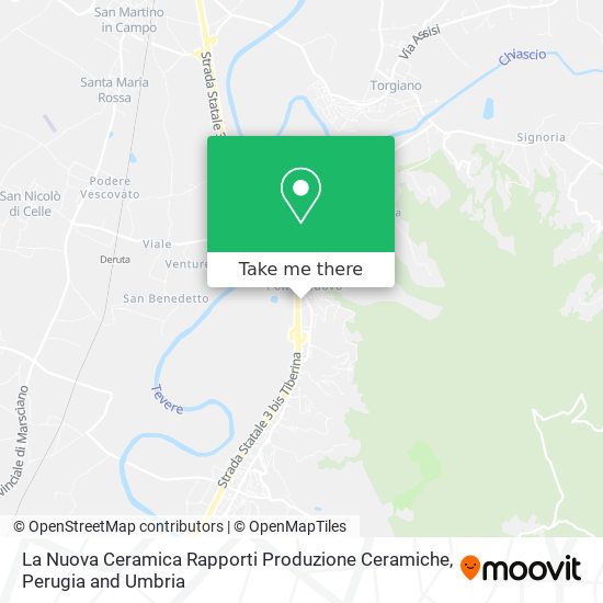 La Nuova Ceramica Rapporti Produzione Ceramiche map