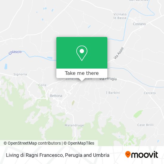 Living di Ragni Francesco map