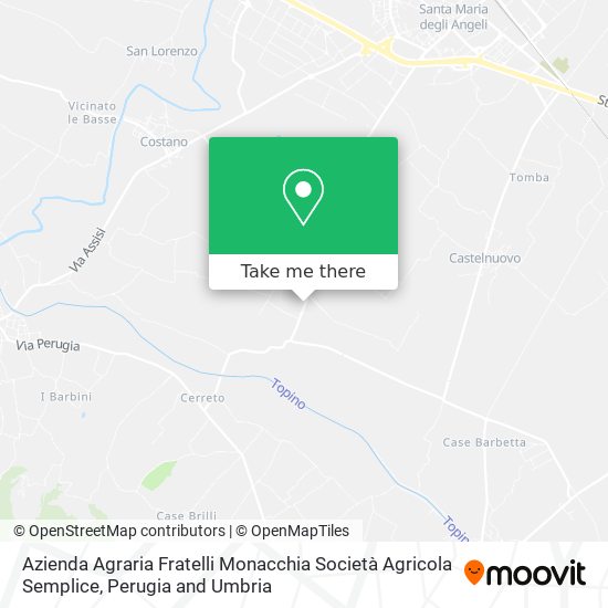 Azienda Agraria Fratelli Monacchia Società Agricola Semplice map