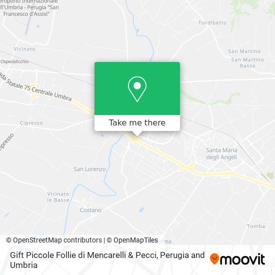 Gift Piccole Follie di Mencarelli & Pecci map