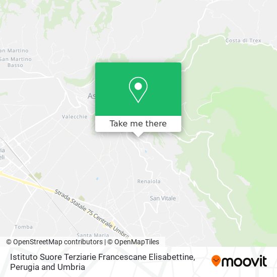 Istituto Suore Terziarie Francescane Elisabettine map