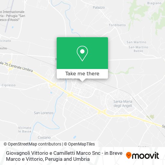 Giovagnoli Vittorio e Camilletti Marco Snc - in Breve Marco e Vittorio map