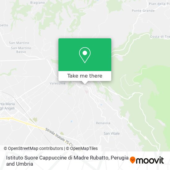 Istituto Suore Cappuccine di Madre Rubatto map
