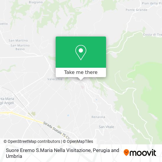 Suore Eremo S.Maria Nella Visitazione map