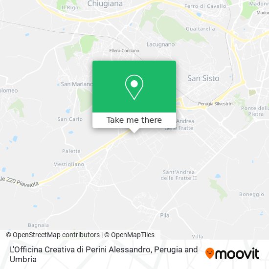 L'Officina Creativa di Perini Alessandro map
