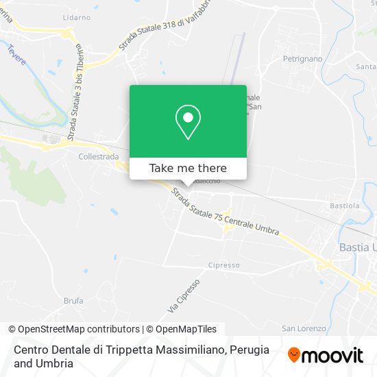 Centro Dentale di Trippetta Massimiliano map