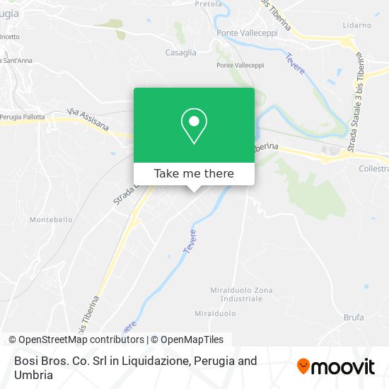 Bosi Bros. Co. Srl in Liquidazione map