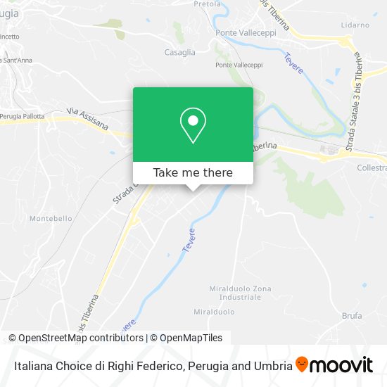 Italiana Choice di Righi Federico map