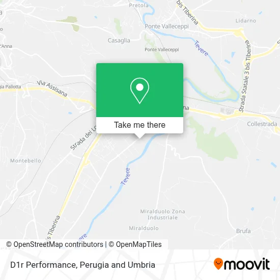 D1r Performance map
