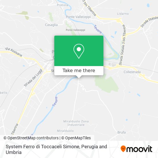 System Ferro di Toccaceli Simone map