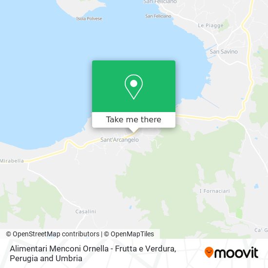 Alimentari Menconi Ornella - Frutta e Verdura map