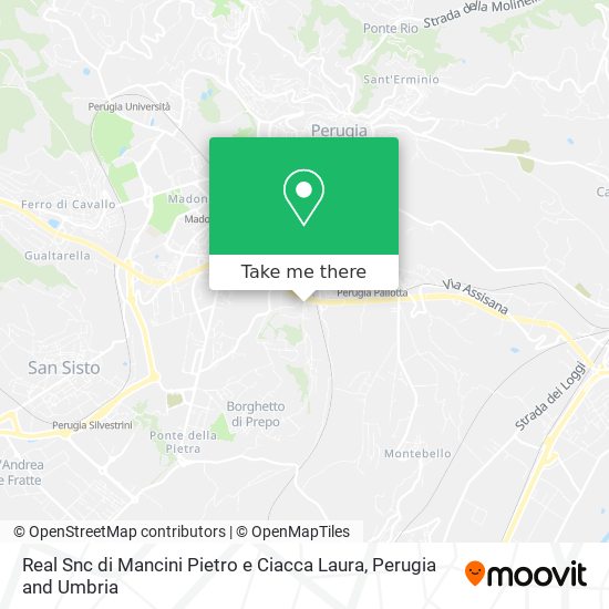 Real Snc di Mancini Pietro e Ciacca Laura map