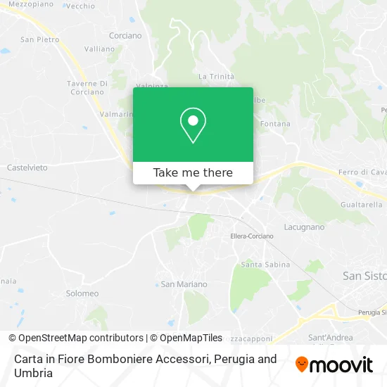 Carta in Fiore Bomboniere Accessori map