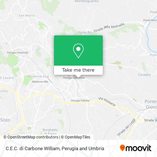 C.E.C. di Carbone William map