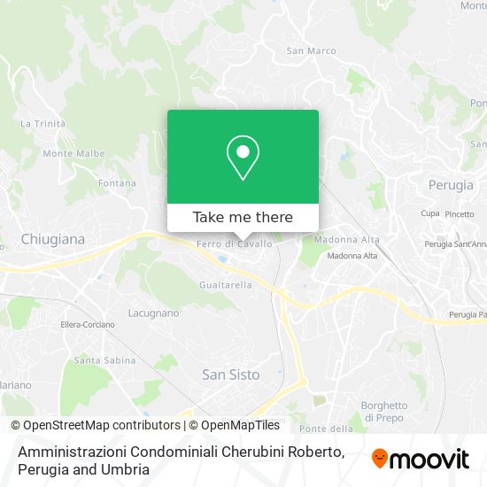 Amministrazioni Condominiali Cherubini Roberto map