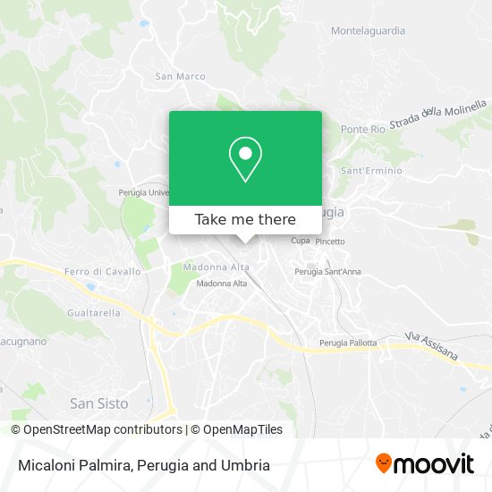 Micaloni Palmira map