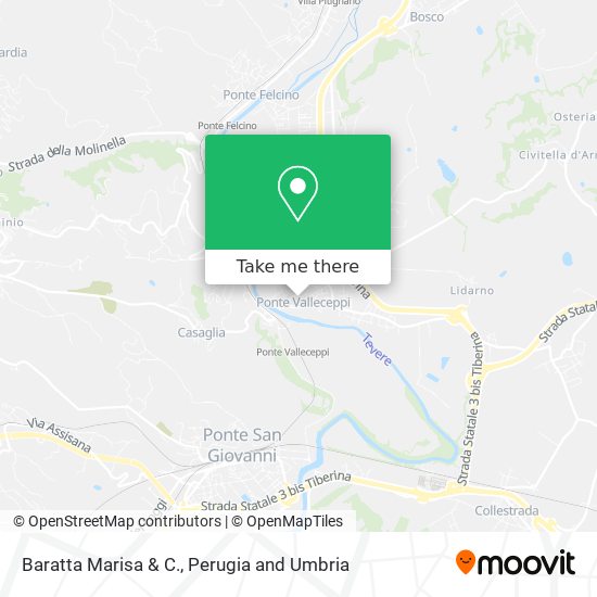 Baratta Marisa & C. map