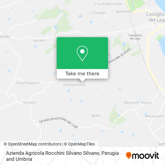 Azienda Agricola Rocchini Silvano Silvano map