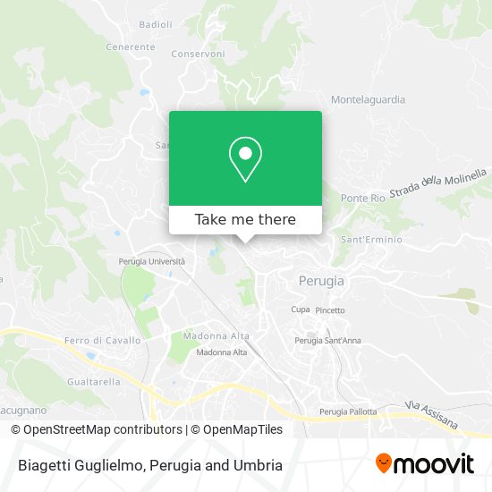 Biagetti Guglielmo map