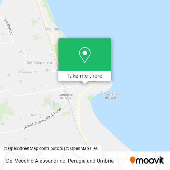 Del Vecchio Alessandrino map