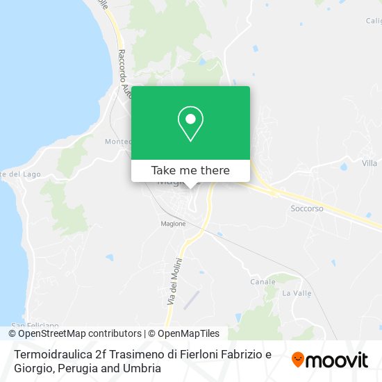 Termoidraulica 2f Trasimeno di Fierloni Fabrizio e Giorgio map