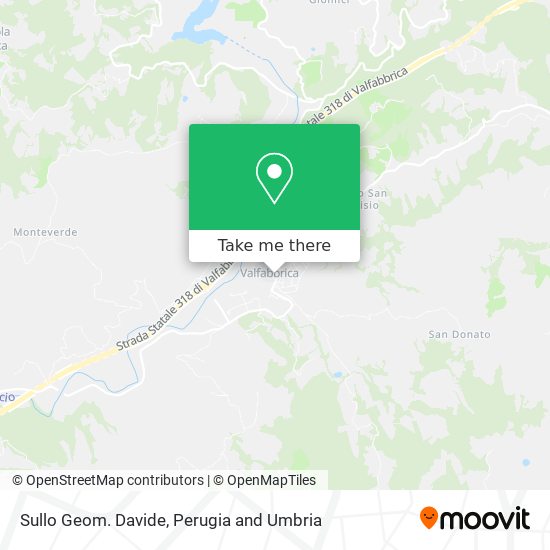 Sullo Geom. Davide map