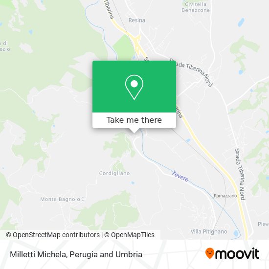 Milletti Michela map