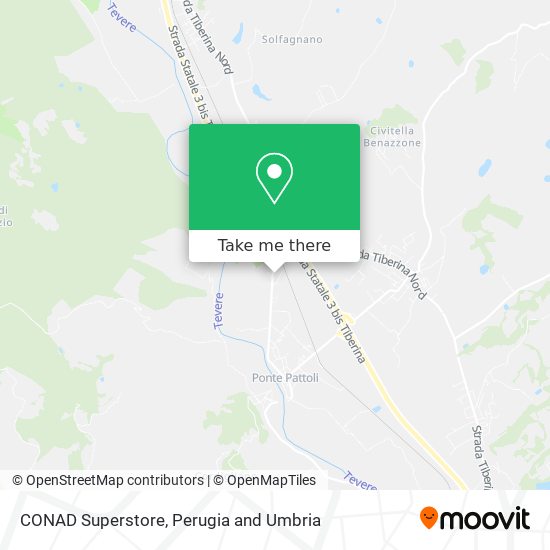 CONAD Superstore map