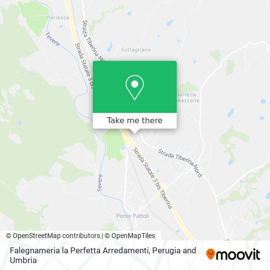 Falegnameria la Perfetta Arredamenti map