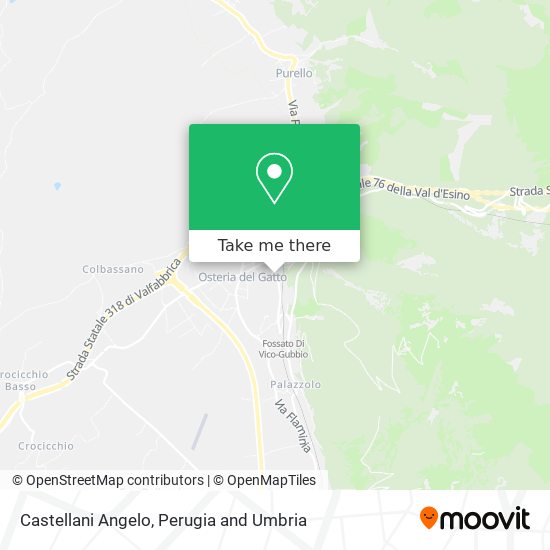 Castellani Angelo map