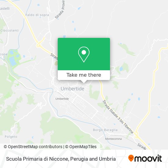 Scuola Primaria di Niccone map