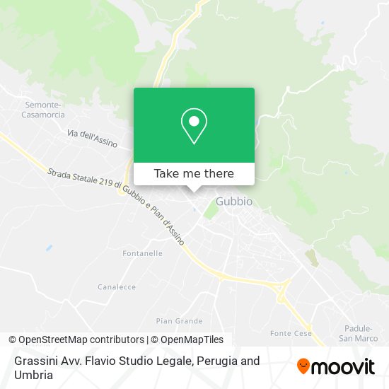 Grassini Avv. Flavio Studio Legale map