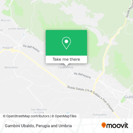 Gambini Ubaldo map