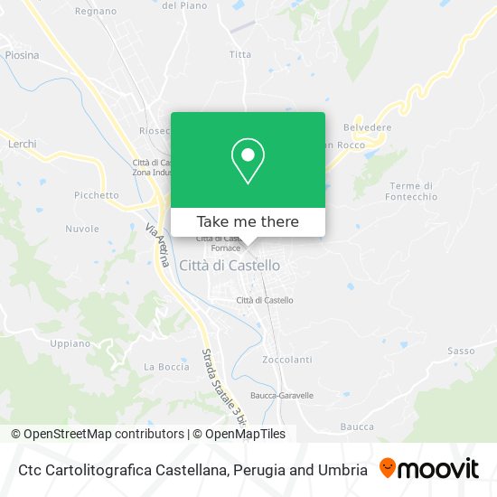 Ctc Cartolitografica Castellana map