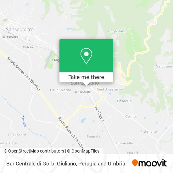 Bar Centrale di Gorbi Giuliano map