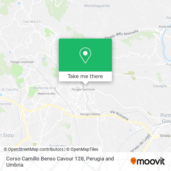Corso Camillo Benso Cavour  128 map
