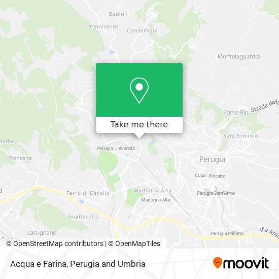 Acqua e Farina map