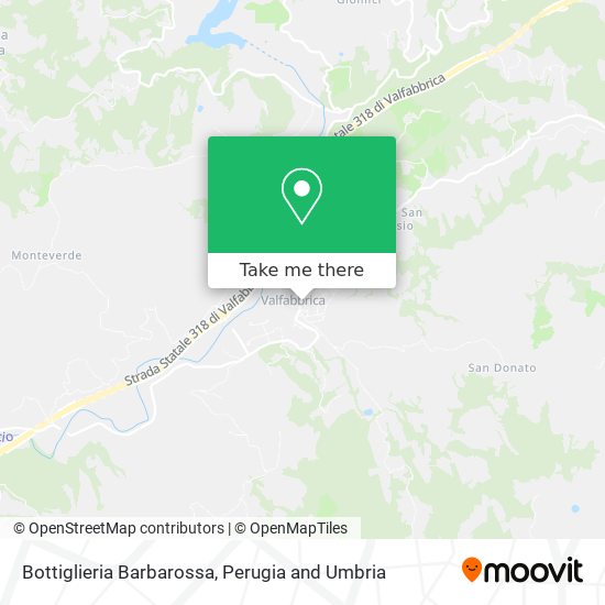 Bottiglieria Barbarossa map
