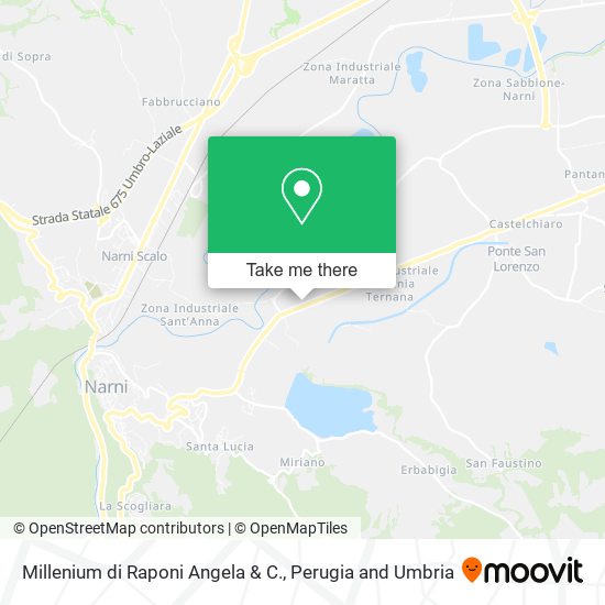 Millenium di Raponi Angela & C. map