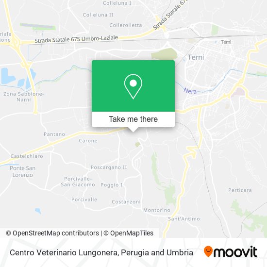 Centro Veterinario Lungonera map