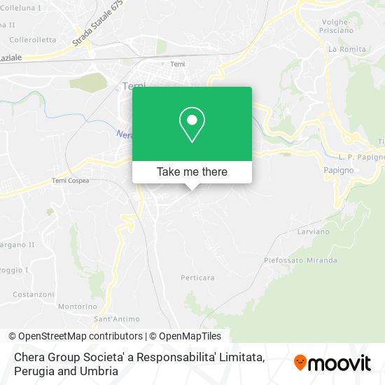 Chera Group Societa' a Responsabilita' Limitata map