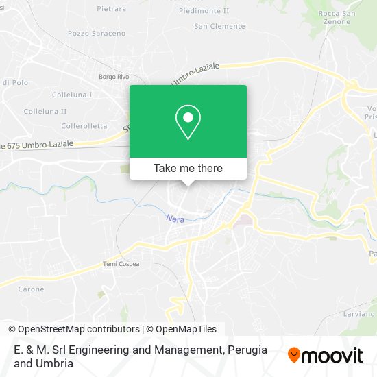 E. & M. Srl Engineering and Management map