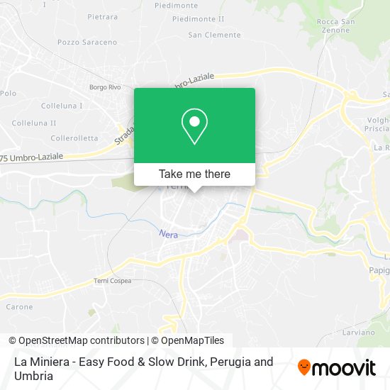 La Miniera - Easy Food & Slow Drink map