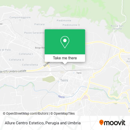 Allure Centro Estetico map