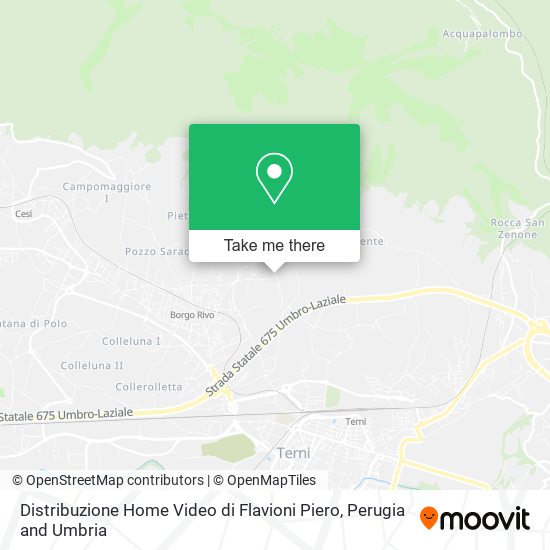 Distribuzione Home Video di Flavioni Piero map