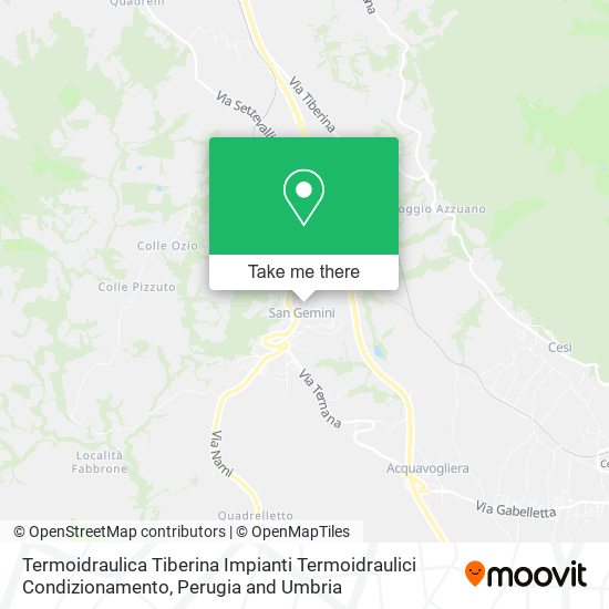 Termoidraulica Tiberina Impianti Termoidraulici Condizionamento map