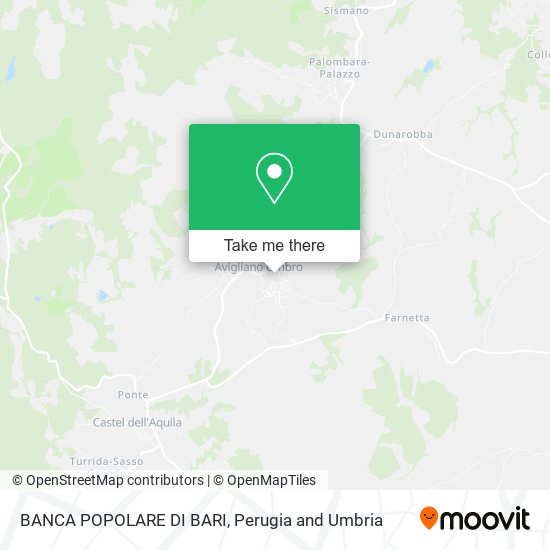 BANCA POPOLARE DI BARI map