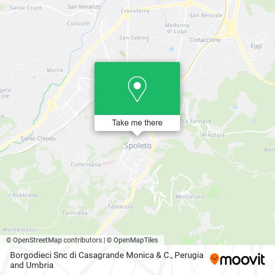 Borgodieci Snc di Casagrande Monica & C. map