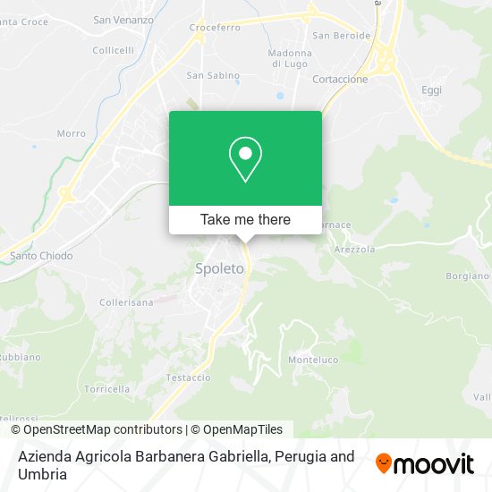 Azienda Agricola Barbanera Gabriella map