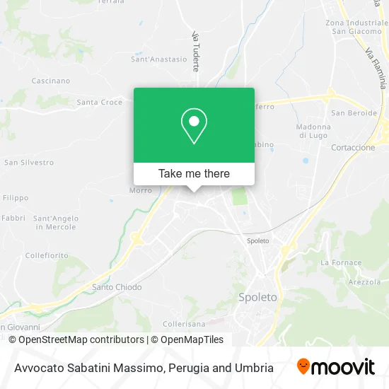 Avvocato Sabatini Massimo map